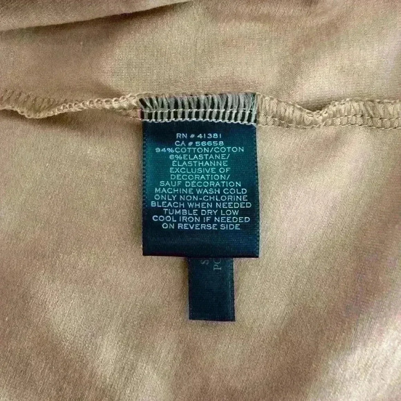 Lauren Ralph Lauren women’s, size Medium seamless top, camel color - Picture 2 of 6
